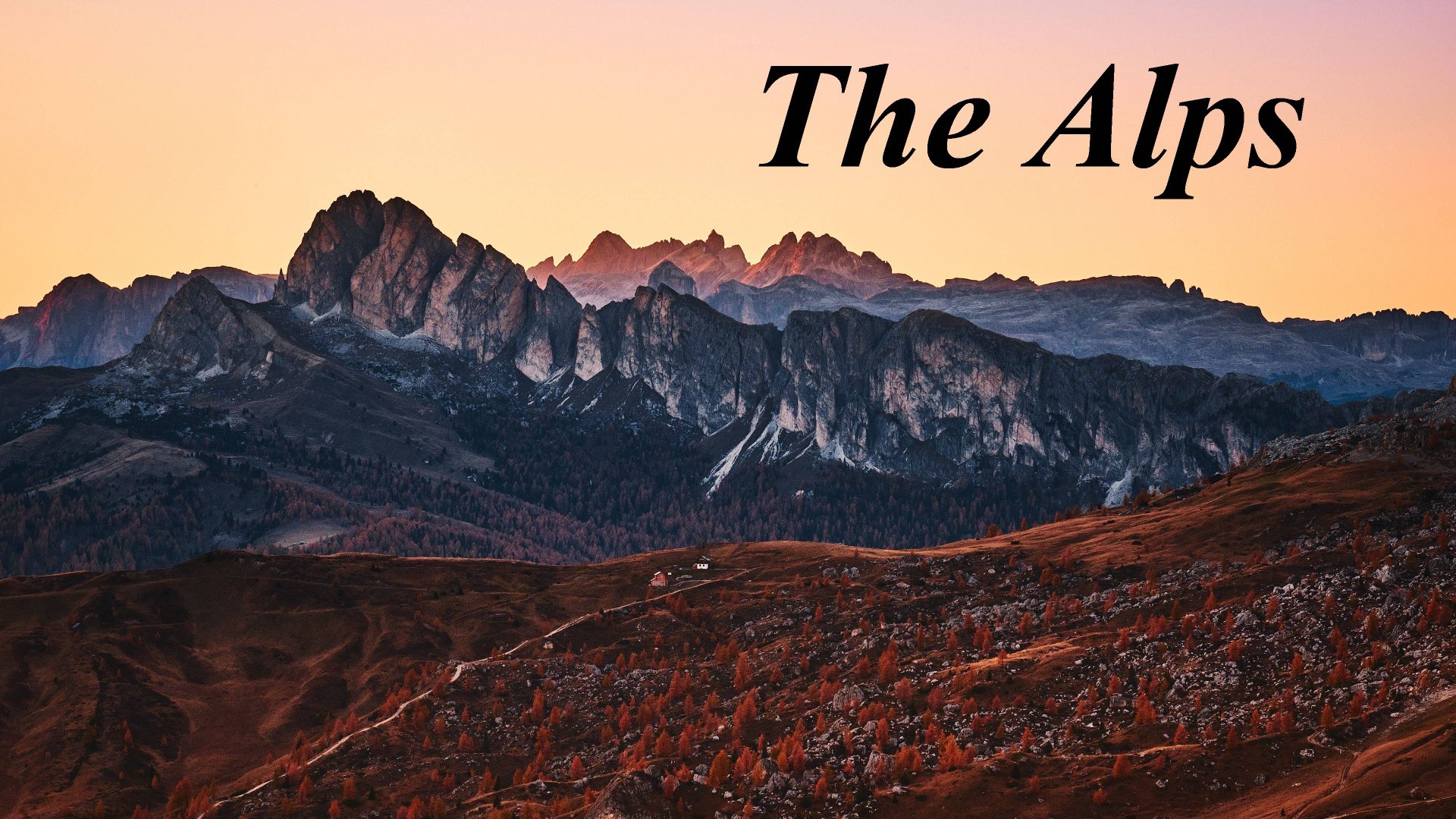 Альпы 4K (The Alps) - Расслабляющее видео со спокойной музыкой