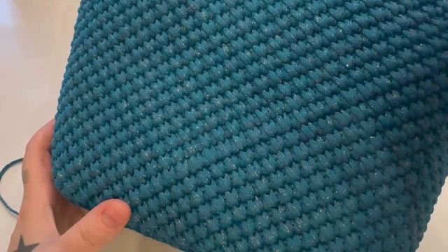 Саквояж “Shine” - подробный мастер-класс💖🌹☺️ крючком из полиэфирного шнура🧶👜🪄