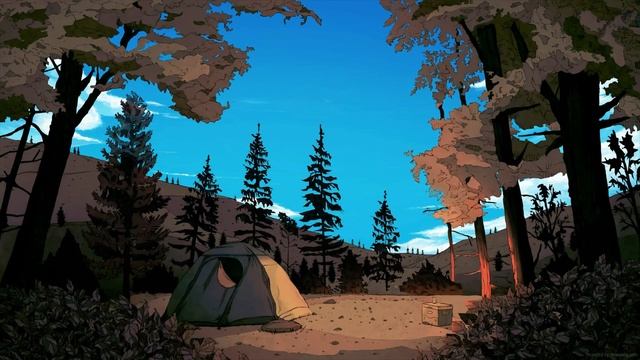 campfire forest 4k live wall paper смотреть онлайн