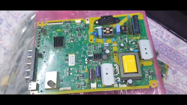 PANASONIC 32" COMBO MOTHERBOARD AVAILABLE HARSH SERVICE 9867414233 LED TV SPARE PARTS... смотреть онлайн
