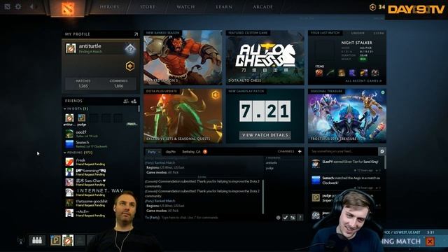 Day[9] Learns Dota - NightStalker Offlane - New NightStalker Feels SO Good P2 смотреть онлайн