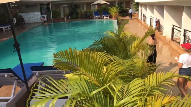 The Ocean Park Resort, Северный Гоа, Калангут. Обзор отеля. смотреть онлайн