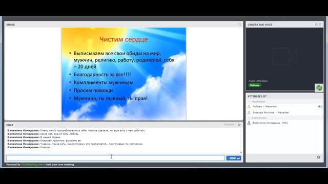 ФМВ Тренировочный вебинар 08 01 2017г Гаранина Любовь смотреть онлайн