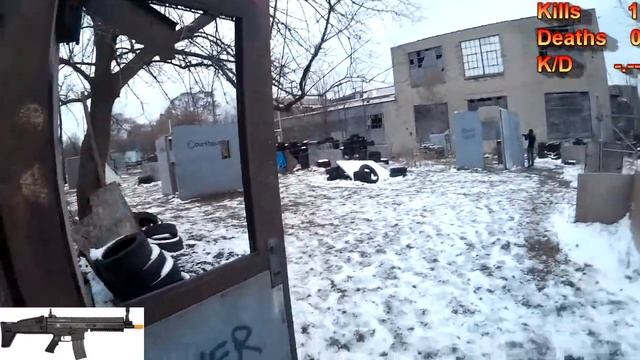 Airsoft Heist @ Kalamazoo Airsoft - CA SCAR-L смотреть онлайн