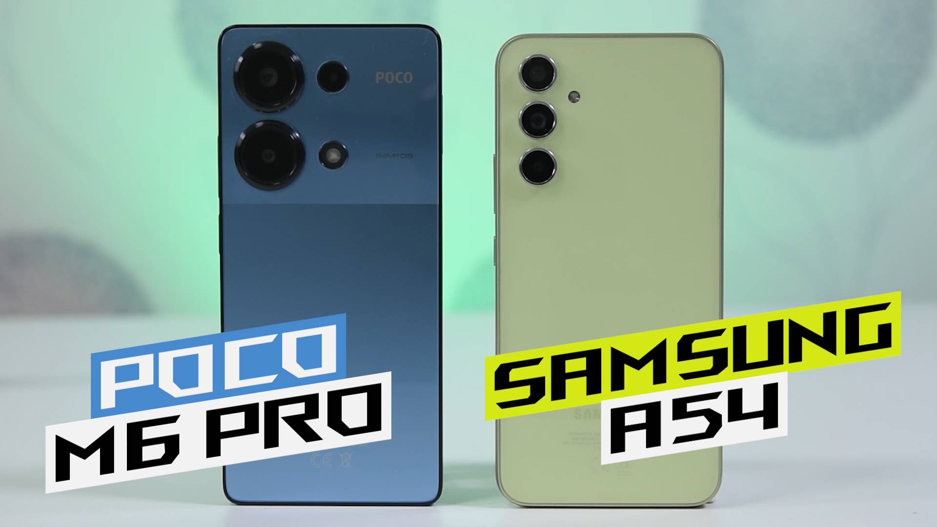 Samsung A54 - Poco M6 Pro смотреть онлайн