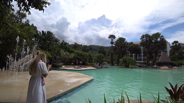 Naithonburi Beach Resort 4*. Пляж Найтон, Таиланд, Пхукет. Обзор отеля. смотреть онлайн