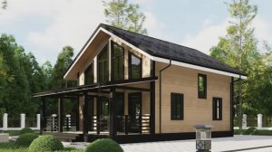 Дом ВЕЛЕС 8Х11.5 от компании "LEGNO"