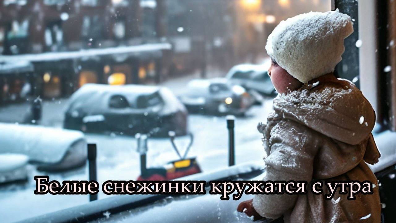Белые снежинки кружатся с утра смотреть онлайн