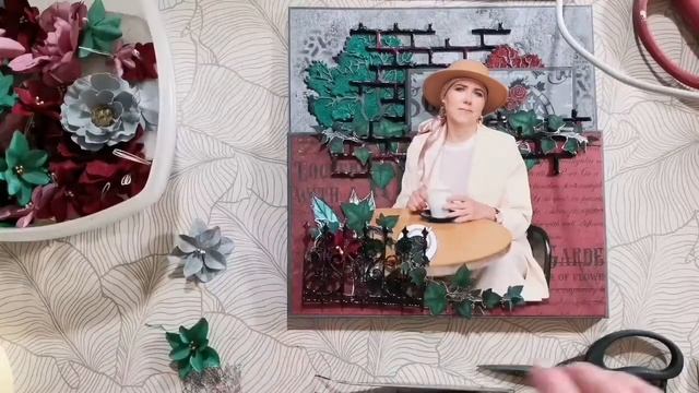 МК 4 разворот для альбома СП "Женские истории" смотреть онлайн