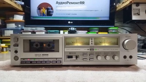 DENON DR-F3. Ремонт и обзор кассетной деки, она же Denon DR-330. часть 3.