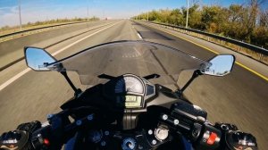 Покатушка на Кавасаки ниндзя 400)