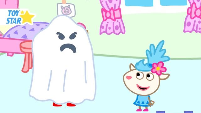 Dolly & Friends 👻 Ghosts Best Episodes 👻 Funny Cartoon Animation for kids #645 Full HD смотреть онлайн