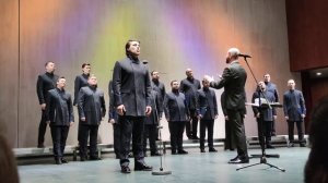 Хор Сретенского монастыря - "Калина-малинка" Ивана Ларионова солист Александр Бородейко