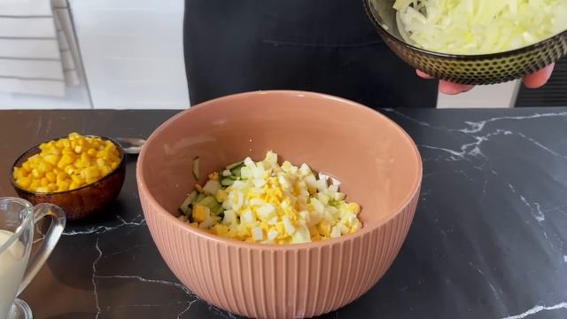 Вкусный Рыбный Салатик Буквально за 2 Минуты! смотреть онлайн