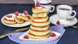 🥞 Пышные оладушки на кефире — классический рецепт