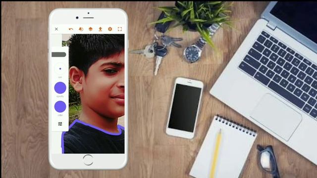 Make a vector art with Android Phone смотреть онлайн