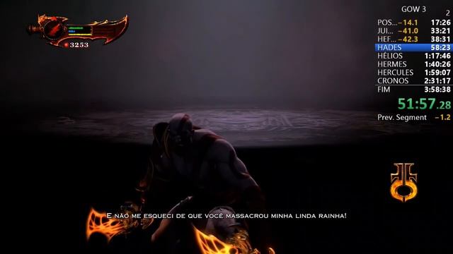 GOD OF WAR 3 - SPEEDRUN VERY HARD SEM BUG смотреть онлайн