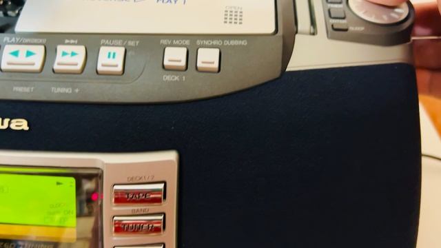 Бумбокс AIWA CSD-EL50 смотреть онлайн