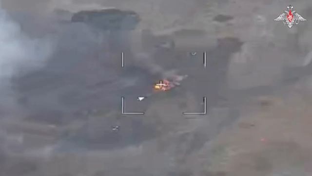 Минобороны показало, как с помощью «Вербы» уничтожили украинский Ми-8 смотреть онлайн