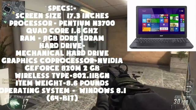 Top 5 Best Gaming Laptops under $500 (450 euros or 30000 rupees) смотреть онлайн