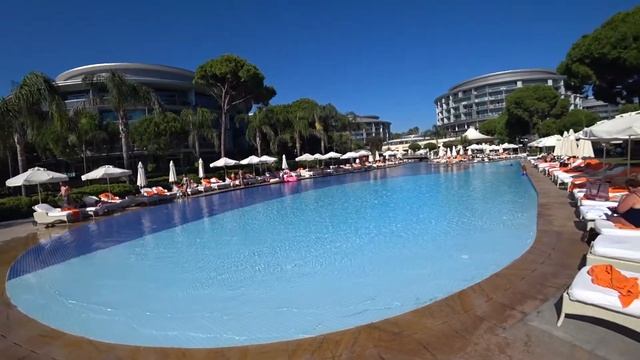 Calista Luxury Resort 5*, Турция, Белек. Обзор отеля. смотреть онлайн