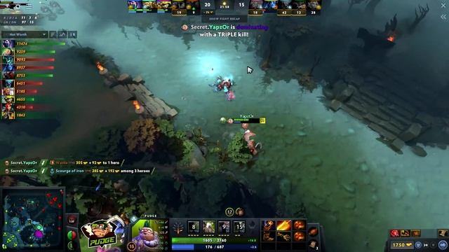 Crazy AoE Burn Damage!!! 7.31- Secret.YapzOr Pudge with Magical Build | Pudge Official смотреть онлайн