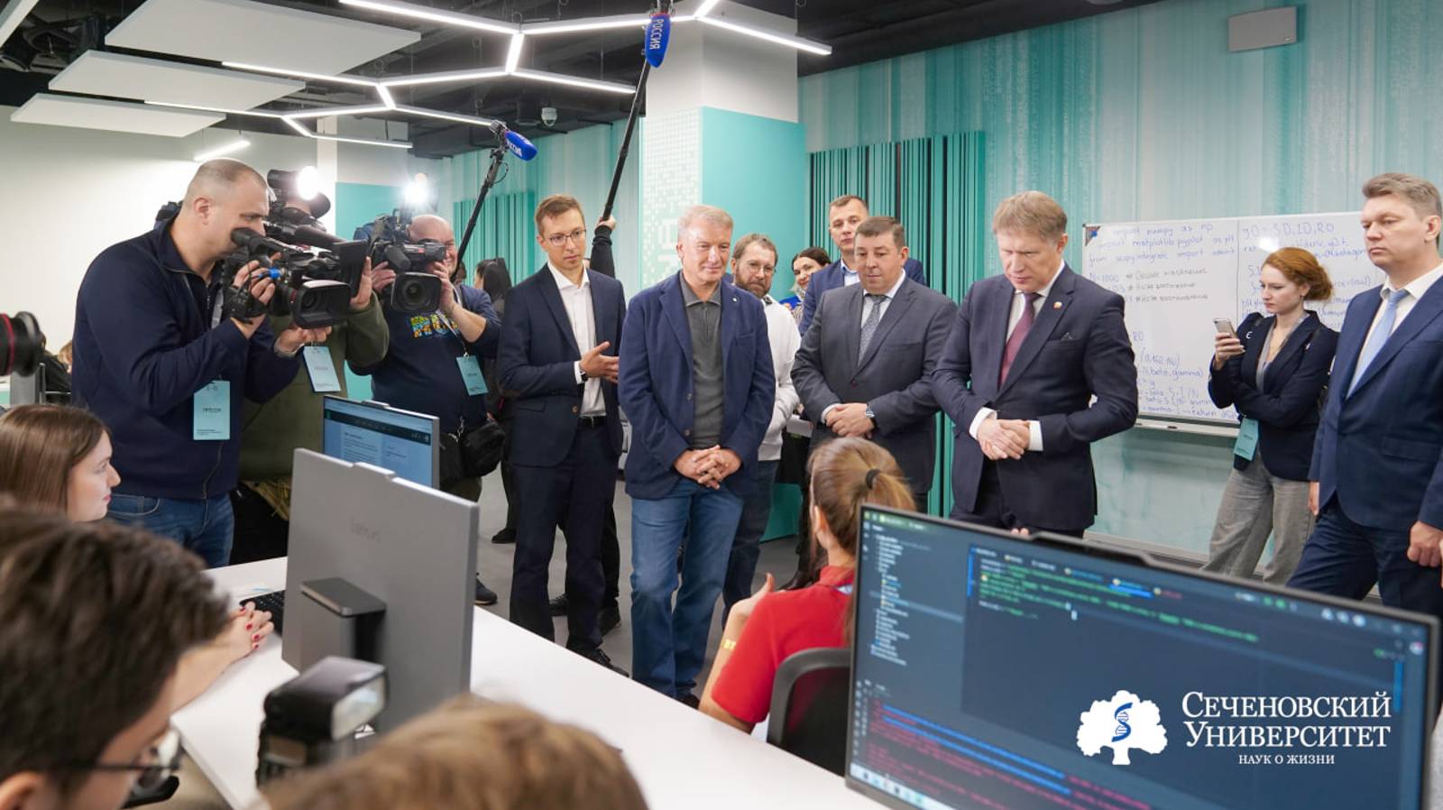 Открытие совместного кампуса Сеченовского Университета и «Школы 21» смотреть онлайн