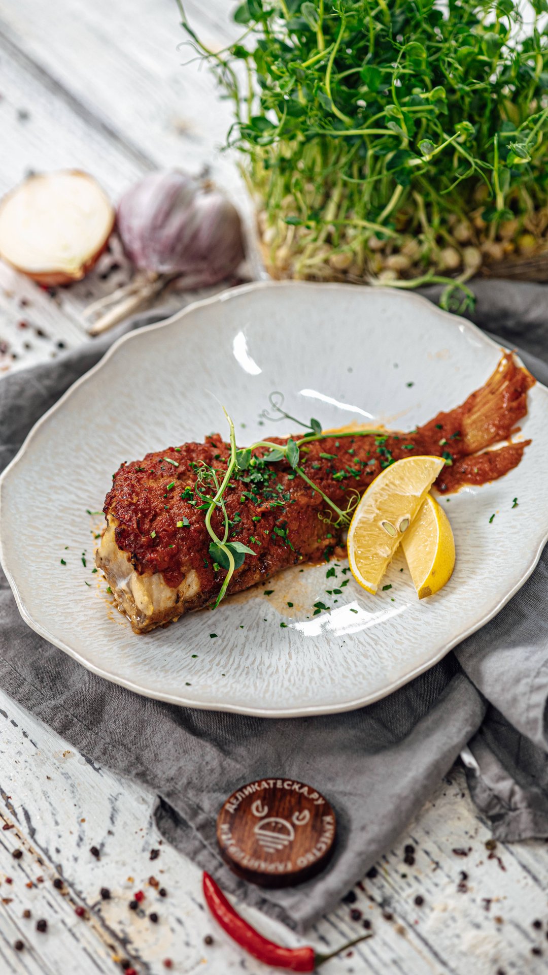 thumb-Окунь морской мурманский без головы ~1кг-4}