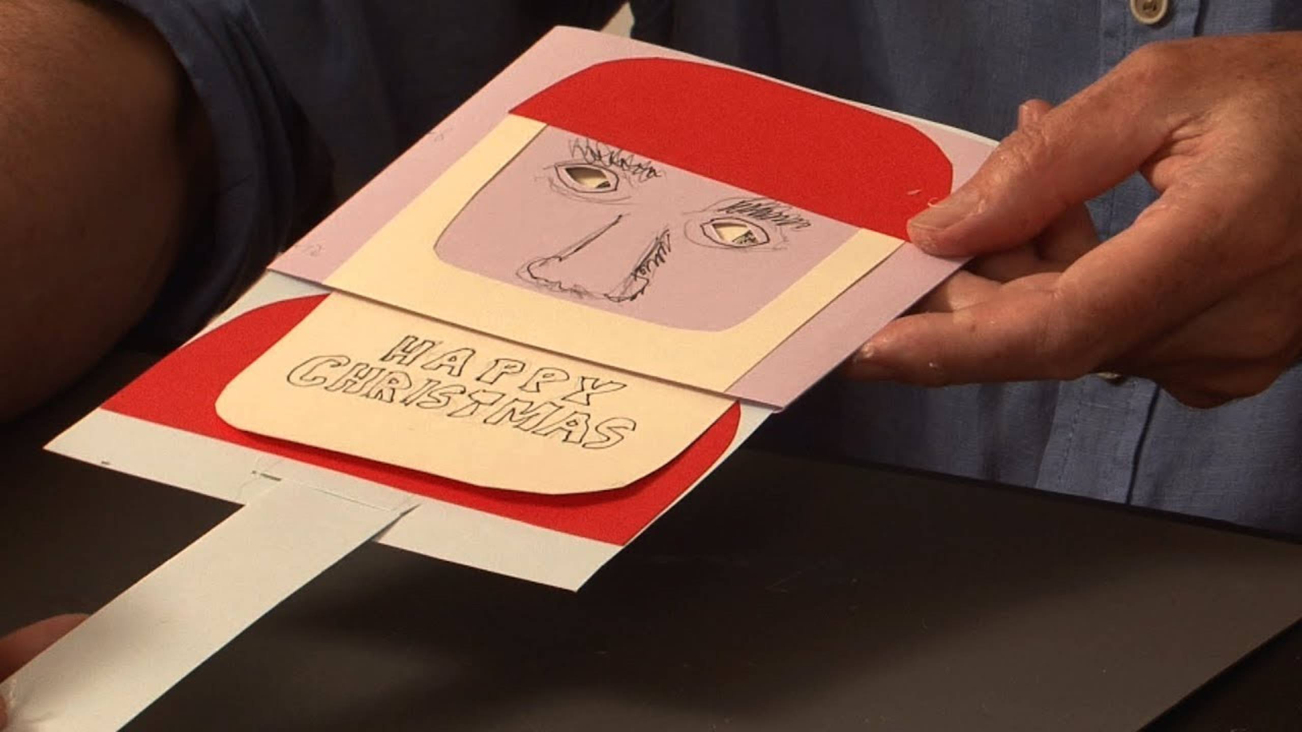Pop-Up Tutorial 39 - Pull-tabs Part 4 - The Slide - Father Christmas - Christmas Card смотреть онлайн