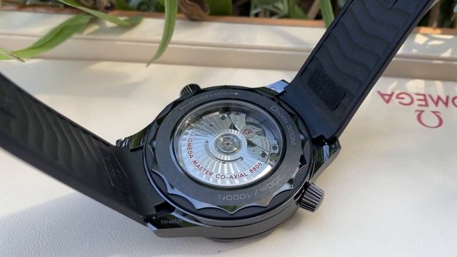 Omega Seamaster Diver 300M full black 44 mm смотреть онлайн