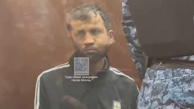Террорист Фаридун Шамсидин в Басманном суде Москвы смотреть онлайн