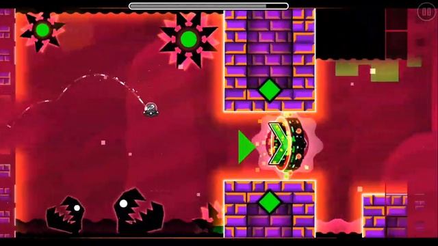Прохожу официальные уровни в Geometry Dash (1часть) смотреть онлайн