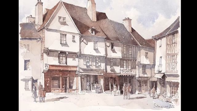 Мастер-класс по акварели Жереми Соэльяна, апрель 2017