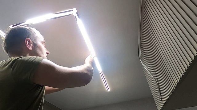 Световые линии в доме и как сделать натяжной потолок с световыми линиями смотреть онлайн