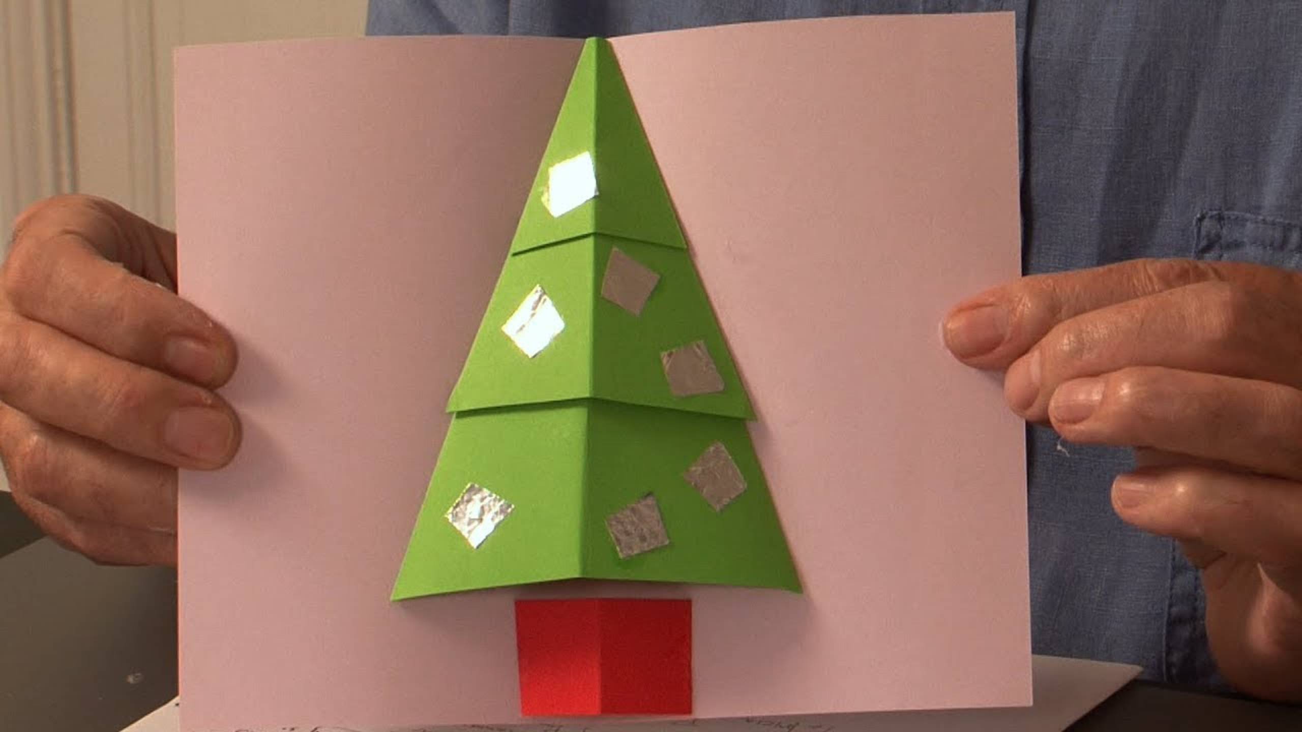Pop-Up Tutorial 37 - Christmas Tree - Christmas Card смотреть онлайн