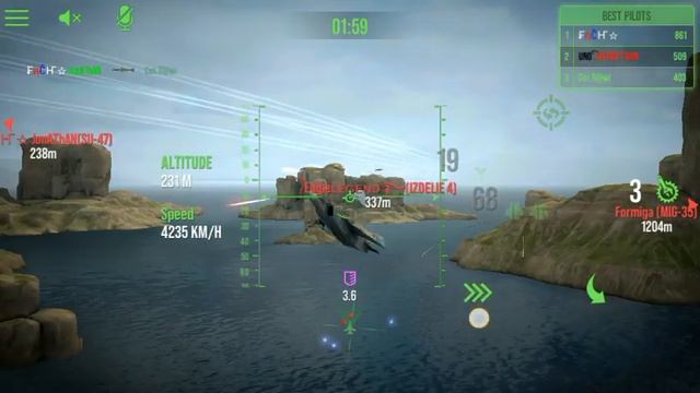 Modern Warplanes:YAK-141 TEST FIGHTING level 6: PPI-50 max: MAARS level 8: SCF-II max смотреть онлайн