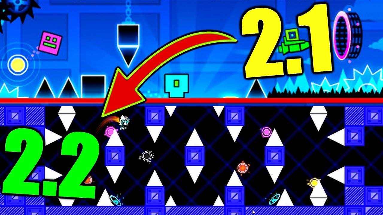 НЕВЕРОЯТНЫЕ УРОВНИ ИЗ GEOMETRY DASH 2.2 смотреть онлайн