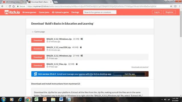 How To Download Baldi Basics For Free! смотреть онлайн