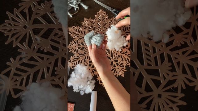 Новогоднее украшение своими руками