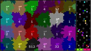 47. Шарики: Королевская Битва за территорию | Marble: Royale Territory War 24 Color Battle