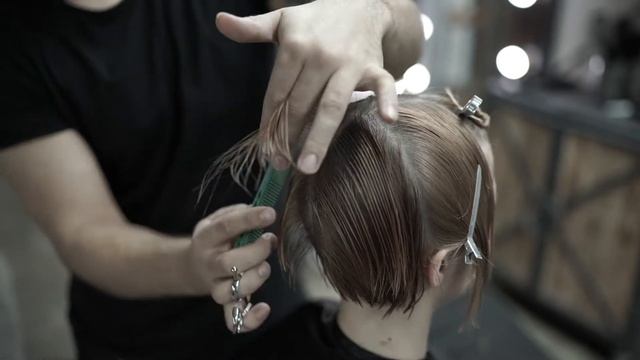 Haircut step by step | Rodion Guz Education смотреть онлайн
