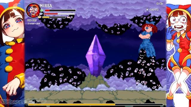 Ragatha Has Finally Gone Crazy - Pomni Falls In Echidna Wars Dx World - Final