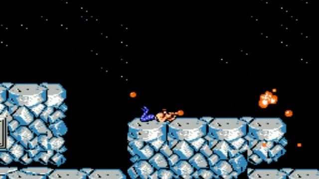 Contra (NES) полное прохождение смотреть онлайн