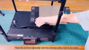 02. Установка горячего стола для 3D-принтера Flying Bear Reborn3