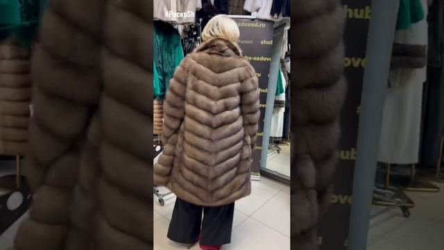 Шуба из куницы до 56 размера смотреть онлайн