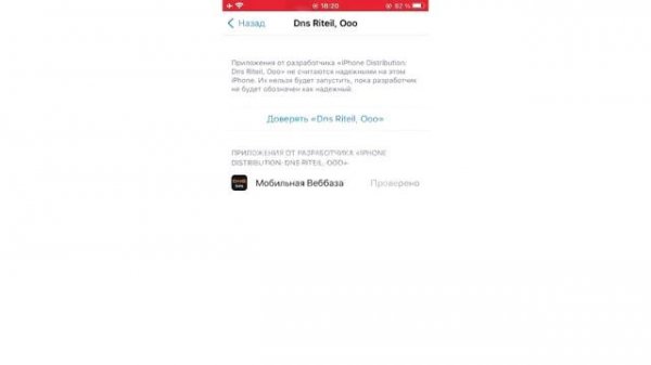 2 УСТАНОВКА И ЗАПУСК мобильного приложения DNS Sale