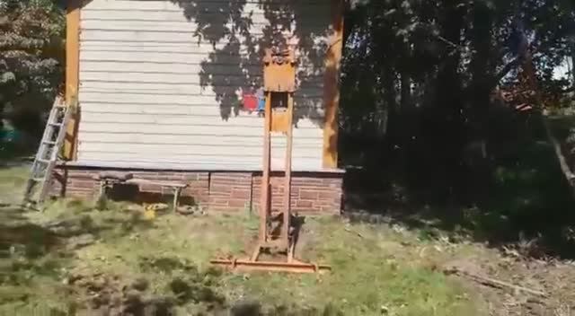 Бурение скважины на воду своими руками. Бурение на песок смотреть онлайн