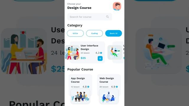 Flutter Design Course App смотреть онлайн