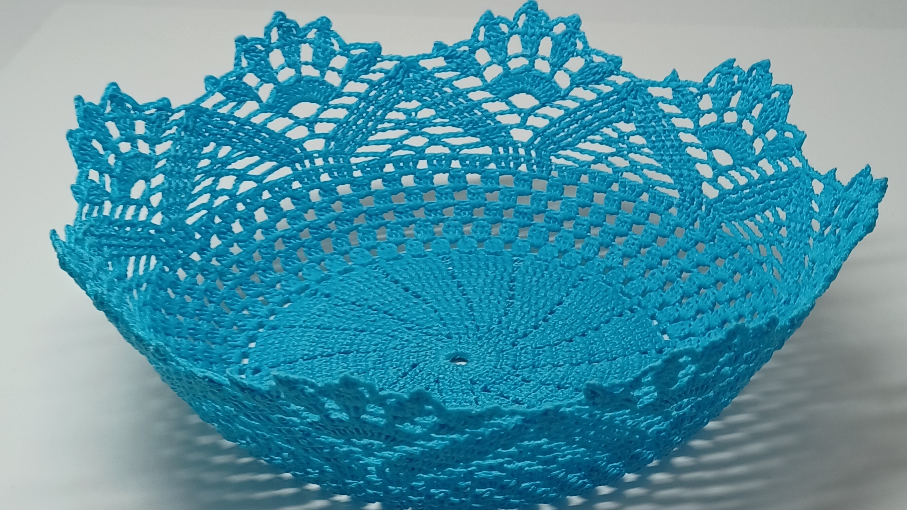 Ваза крючком. Вторая часть