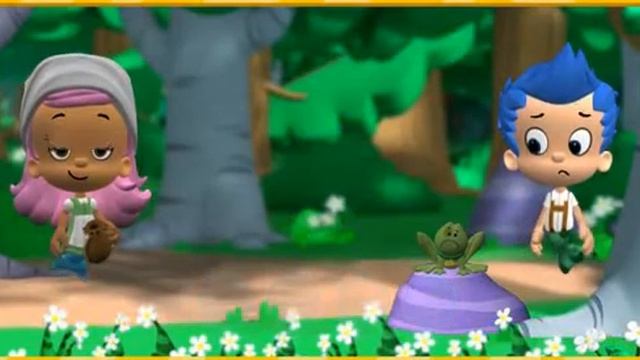 Мультик для детей Гуппи и Пузырики:  Щенок Пузырек заколдован в жабу  /  Bubble Guppies: Tale